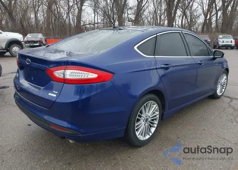 2016 Ford Fusion Se из США, поврежденный, VIN 3FA6P0HDXGR165616